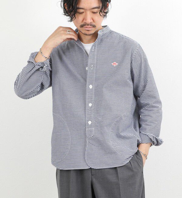 NOLLEY'S goodman「【DANTON/ダントン】DT-B0280OXP BAND COLLAR SHIRT LS 26SS」|シャツ・ブラウス|