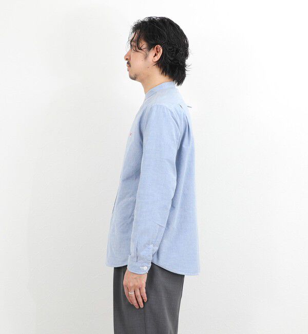 NOLLEY'S goodman「【DANTON/ダントン】DT-B0280SOX BAND COLLAR SHIRT LS 26SS」|シャツ・ブラウス|