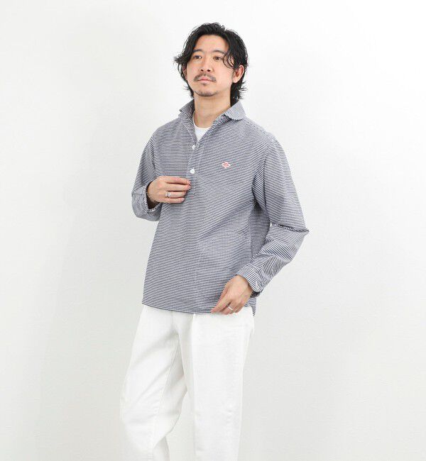 NOLLEY'S goodman「【DANTON/ダントン】DT-B0282OXP ROUND COLLAR P.O SHIRT LS 26SS」|シャツ・ブラウス|