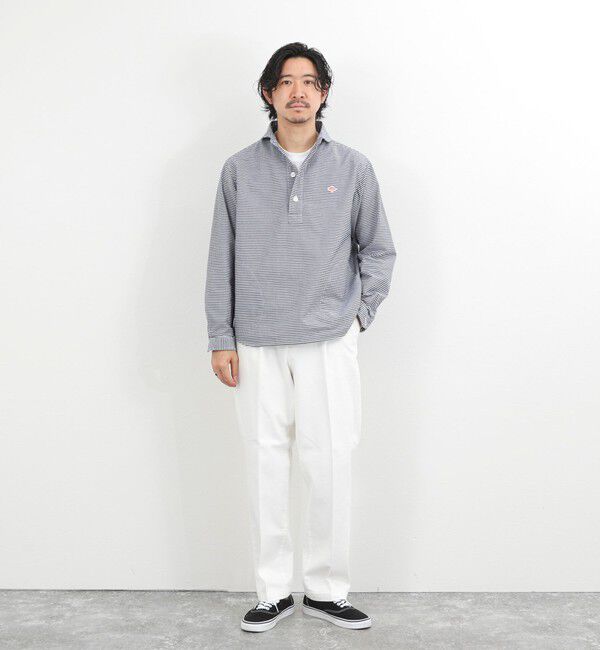 NOLLEY'S goodman「【DANTON/ダントン】DT-B0282OXP ROUND COLLAR P.O SHIRT LS 26SS」|シャツ・ブラウス|