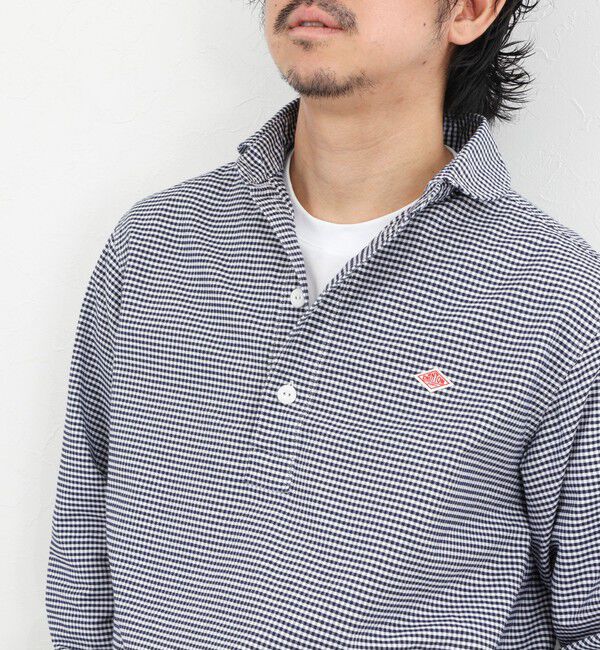 NOLLEY'S goodman「【DANTON/ダントン】DT-B0282OXP ROUND COLLAR P.O SHIRT LS 26SS」|シャツ・ブラウス|
