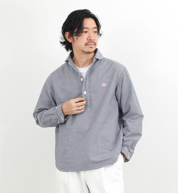 NOLLEY'S goodman「【DANTON/ダントン】DT-B0282OXP ROUND COLLAR P.O SHIRT LS 26SS」|シャツ・ブラウス|