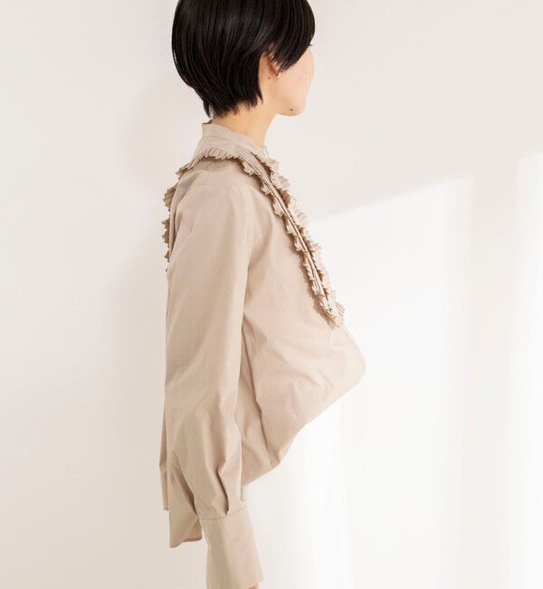 NOLLEY'S sophi「【MARILYN MOON/マリリーンムーン】tuck pleats jabot blouse」|シャツ・ブラウス|