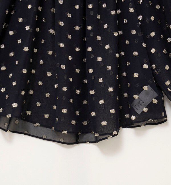 NOLLEY'S sophi「《セットアップ対応》ラメカットジャガードオフショルブラウス」|シャツ・ブラウス|