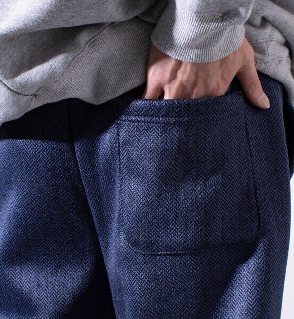 GLOSTER「【GLOSTER/グロスター】カチオンフリースボンディング イージーパンツ」|チノ|