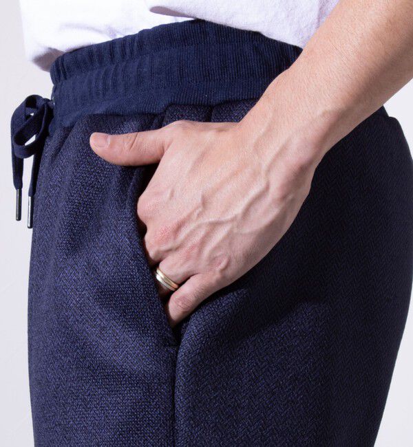 GLOSTER「【GLOSTER/グロスター】カチオンフリースボンディング イージーパンツ」|チノ|