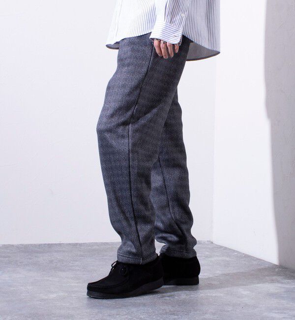 GLOSTER「【GLOSTER/グロスター】カチオンフリースボンディング イージーパンツ」|チノ|