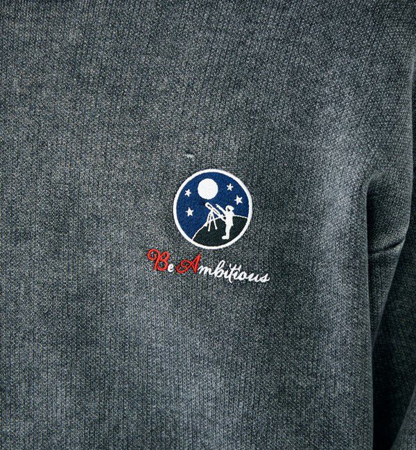 GLOSTER「【BOYエンブレム刺繍】Wフェイス フェードプルオーバーニット」|ニット・セーター|