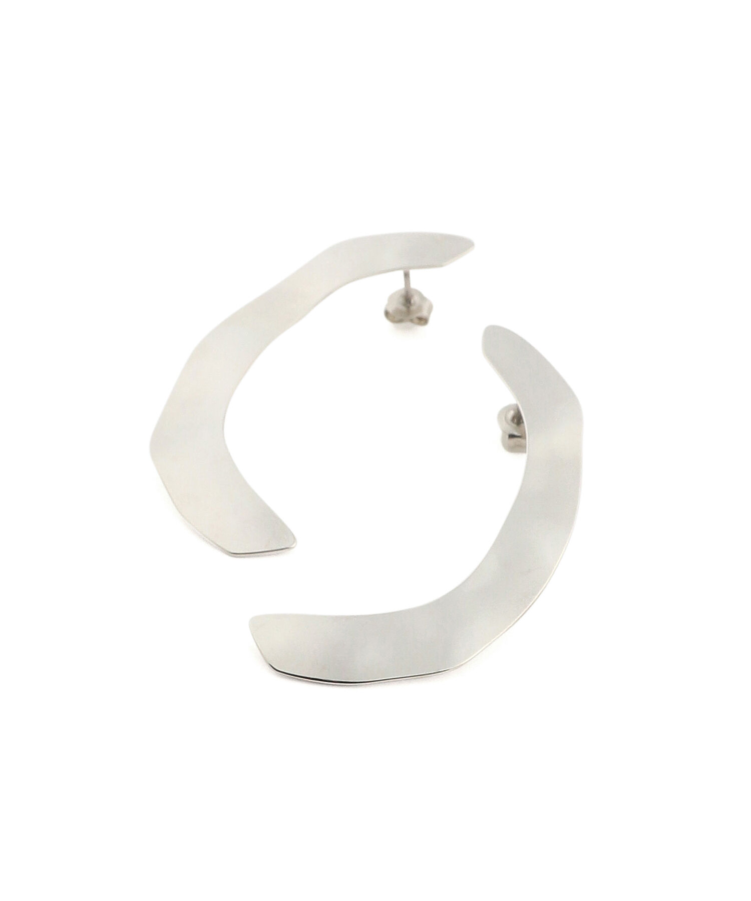 ROPE「Cラインクラックメタルモチーフピアス」|ピアス|