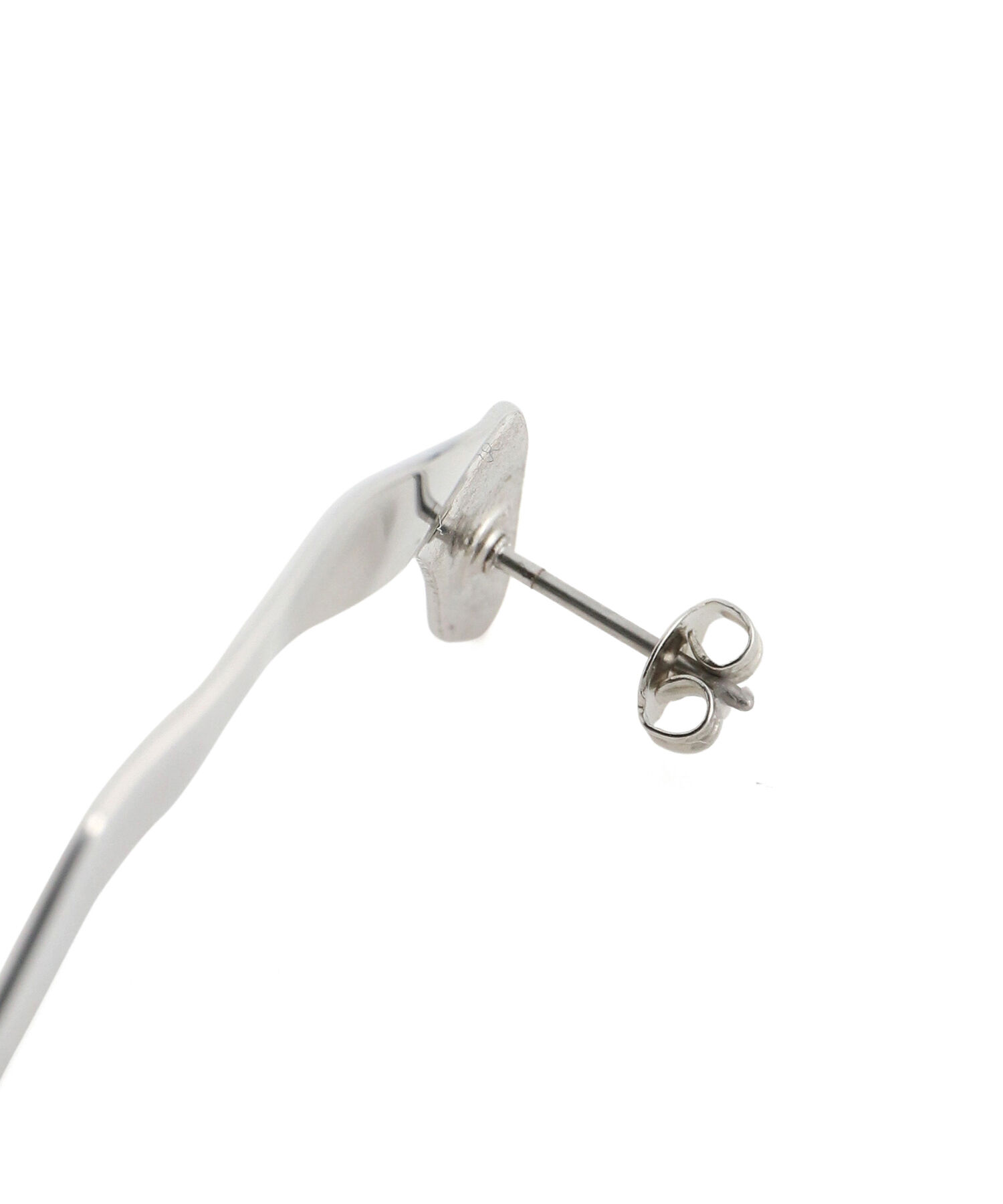 ROPE「Cラインクラックメタルモチーフピアス」|ピアス|