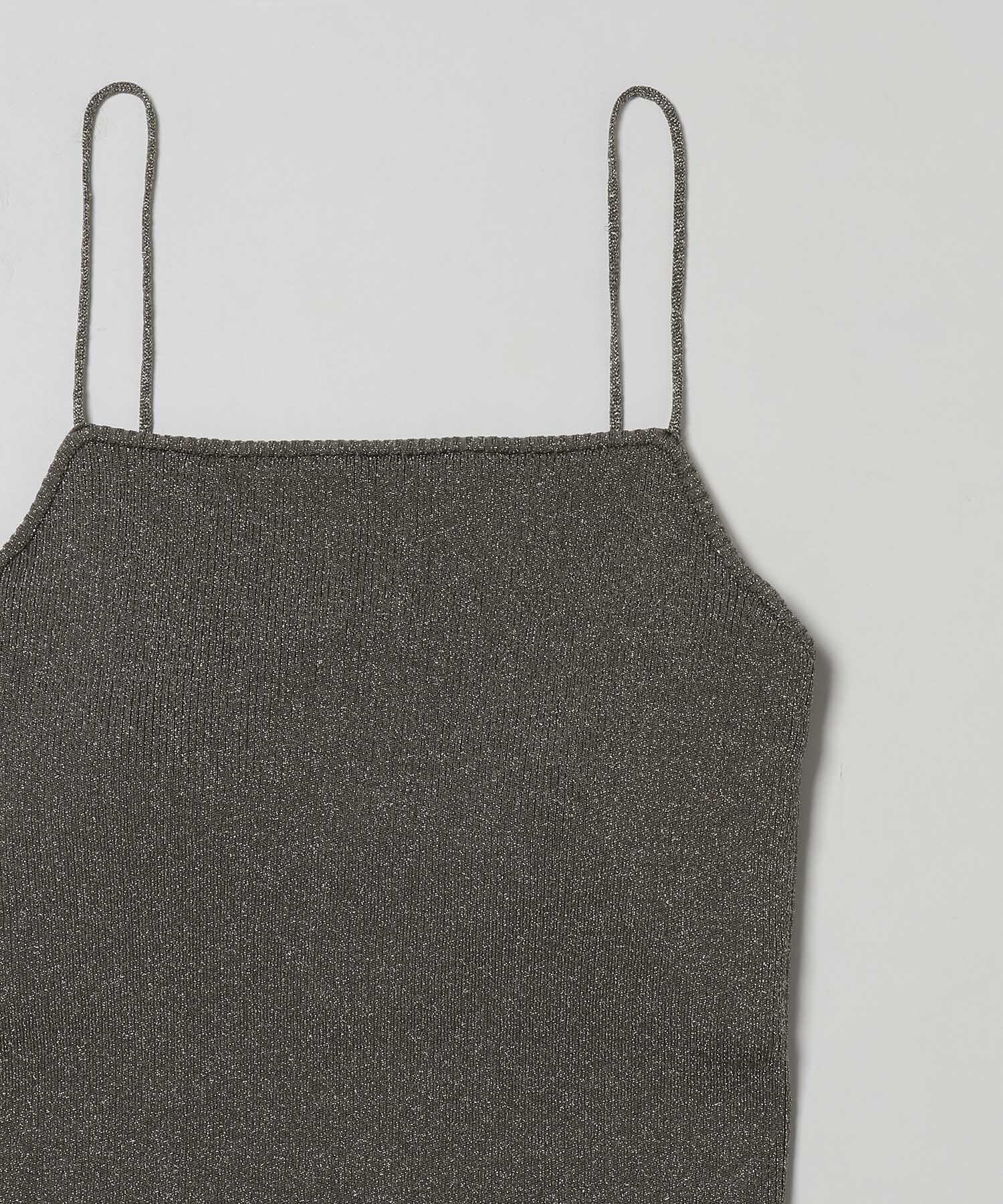 ROPE「パッド付きラメキャミソール」|キャミソール|