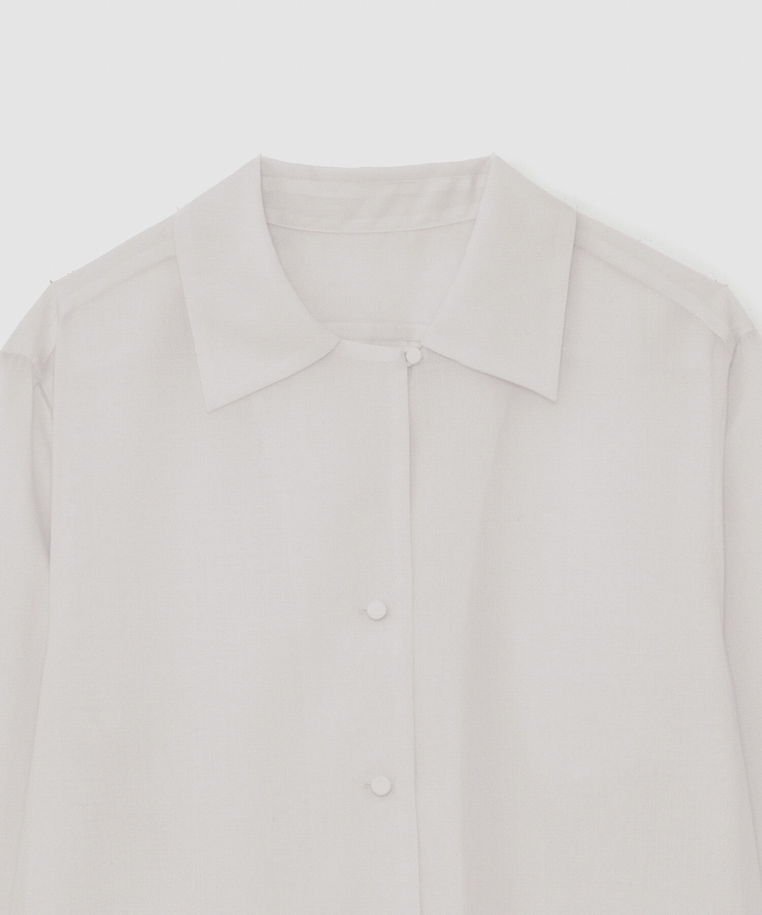 ROPE「マナードボイルシアー開襟シャツ/セットアップ対応」|シャツ・ブラウス|