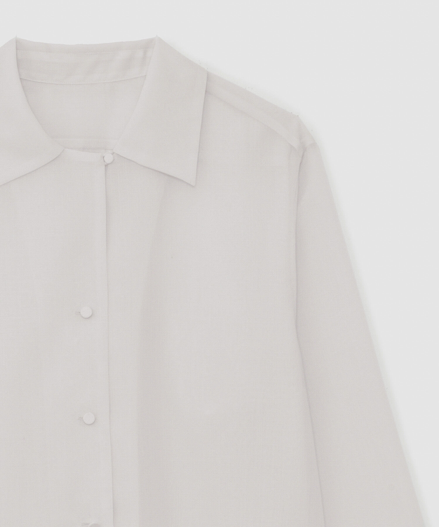 ROPE「マナードボイルシアー開襟シャツ/セットアップ対応」|シャツ・ブラウス|