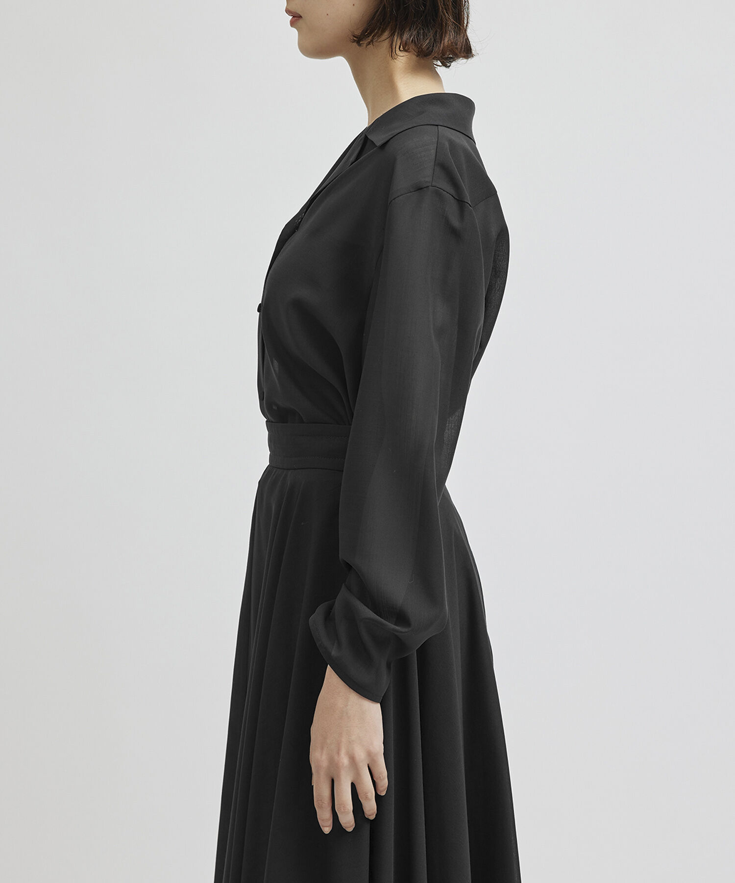 ROPE「マナードボイルシアー開襟シャツ/セットアップ対応」|シャツ・ブラウス|