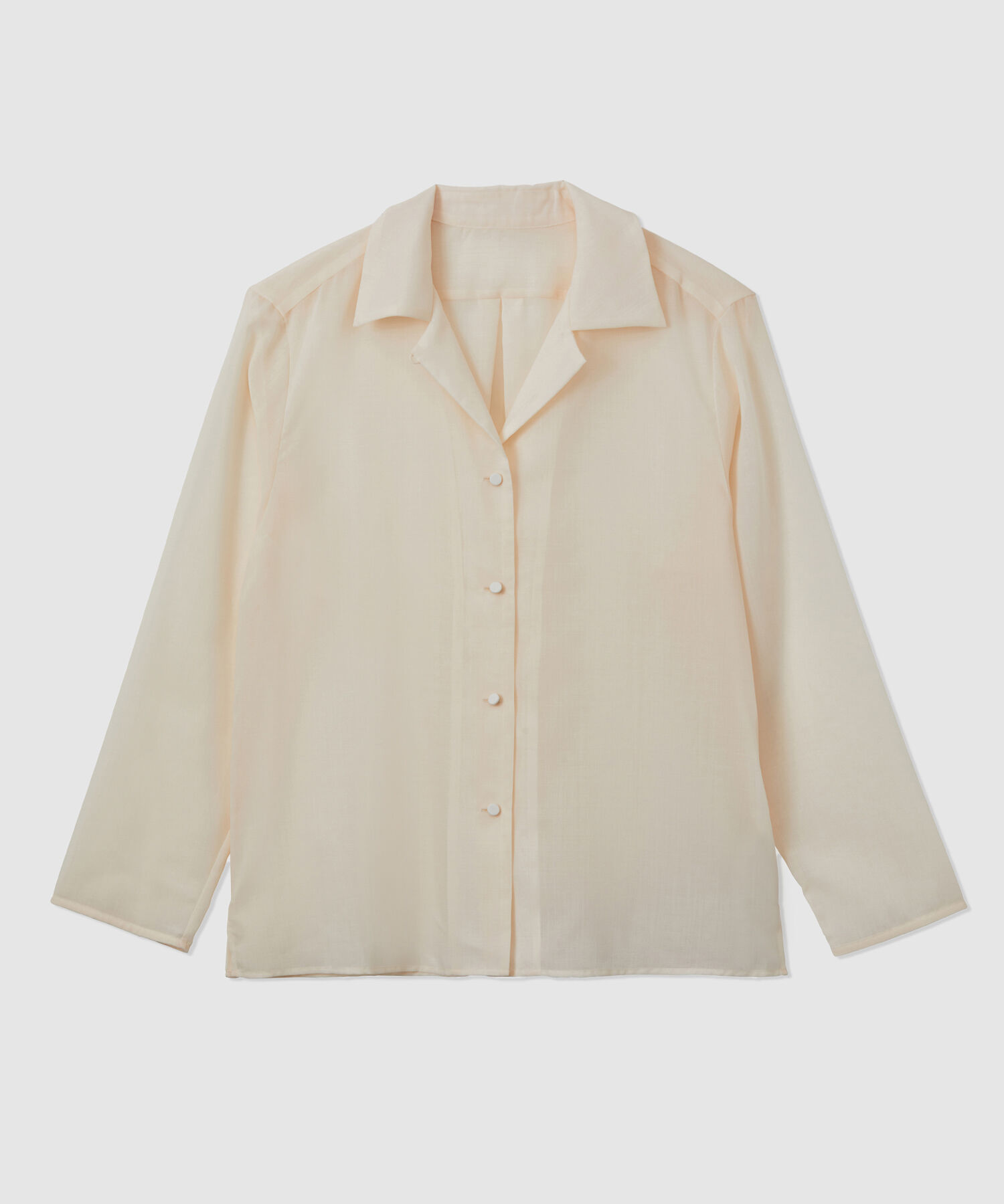 ROPE「マナードボイルシアー開襟シャツ/セットアップ対応」|シャツ・ブラウス|