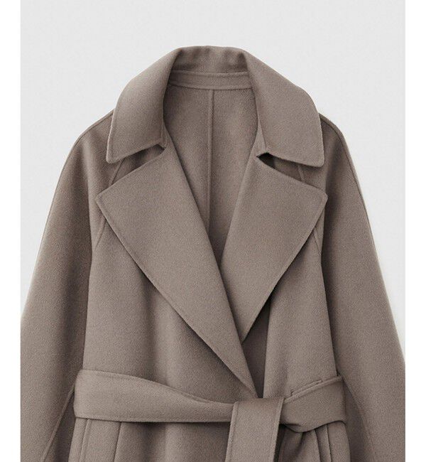 ROPE「ラムウールリバーロングコート【Sサイズフェア対象】」|チェスターコート|