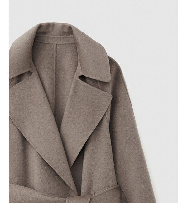 ROPE「ラムウールリバーロングコート【Sサイズフェア対象】」|チェスターコート|