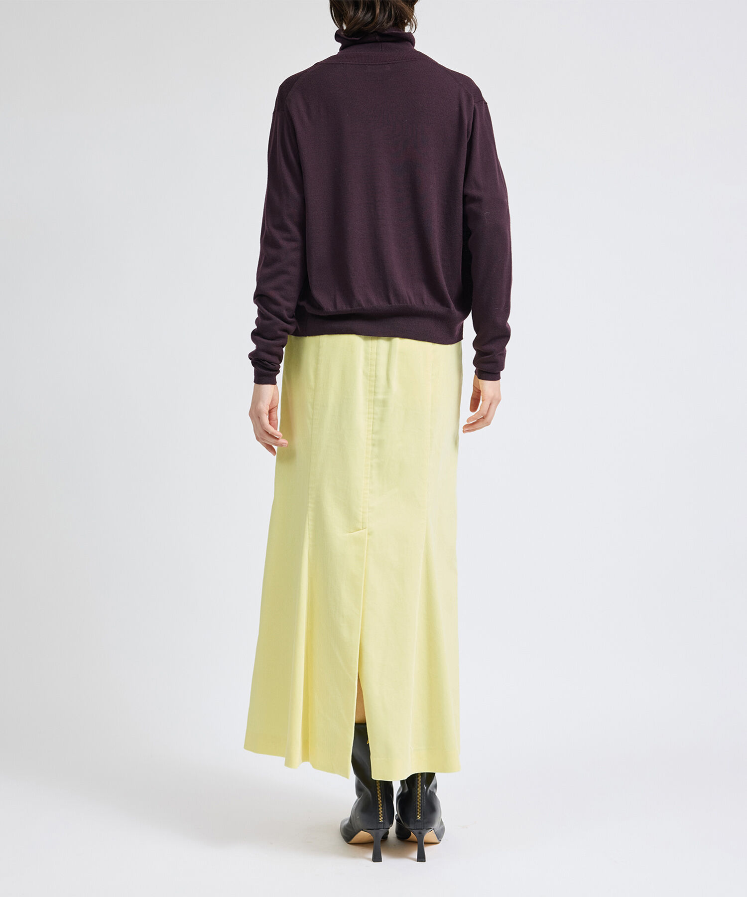 ROPE「コットンコーデュロイニュアンスIラインスカート」|スカート|