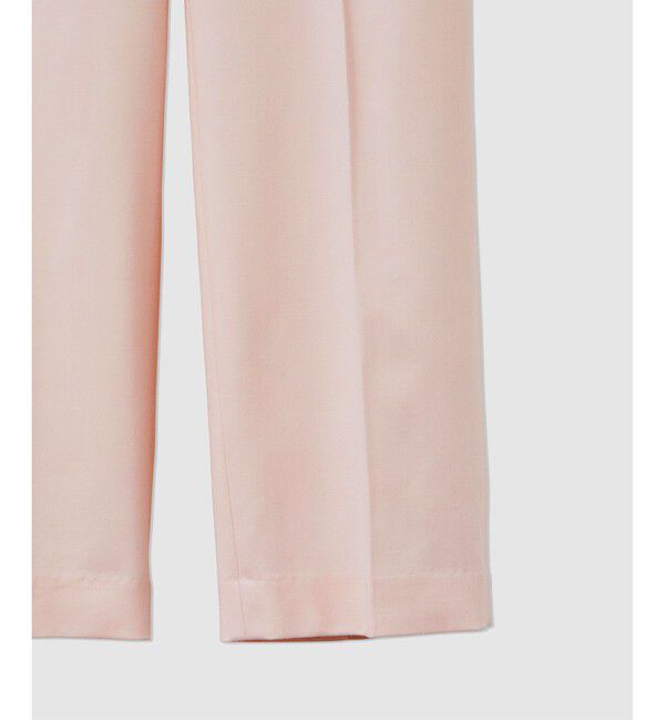 ROPE「ウールサテンイージーパンツ【Sサイズフェア対象】」|チノ|