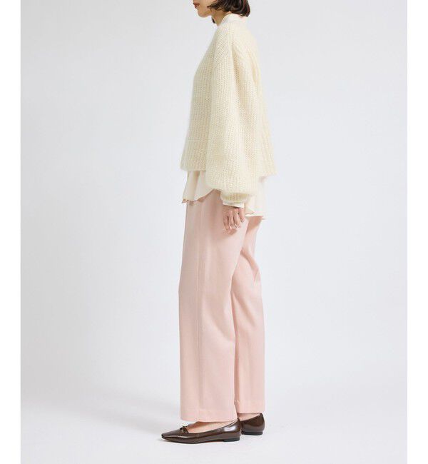 ROPE「ウールサテンイージーパンツ【Sサイズフェア対象】」|チノ|