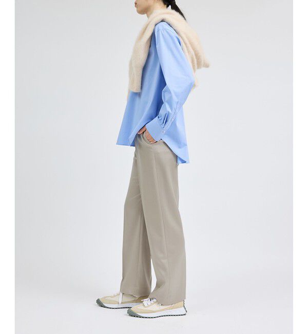 ROPE「ウールサテンイージーパンツ【Sサイズフェア対象】」|チノ|