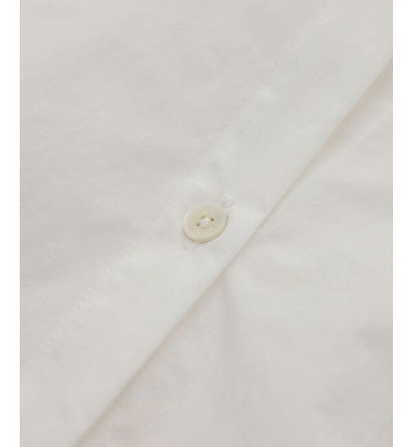 ROPE「【洗える】タイプライターハーフスリーブブラウス/お仕事・通勤対応」|シャツ・ブラウス|