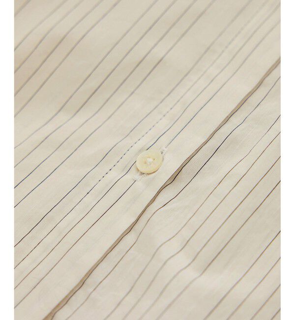 ROPE「【洗える】タイプライターハーフスリーブブラウス/お仕事・通勤対応」|シャツ・ブラウス|