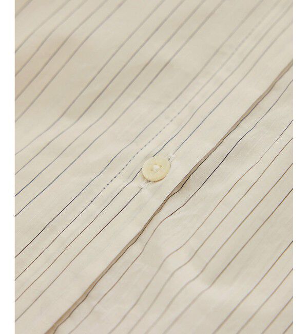 ROPE「【洗える】タイプライターハーフスリーブブラウス/お仕事・通勤対応」|シャツ・ブラウス|