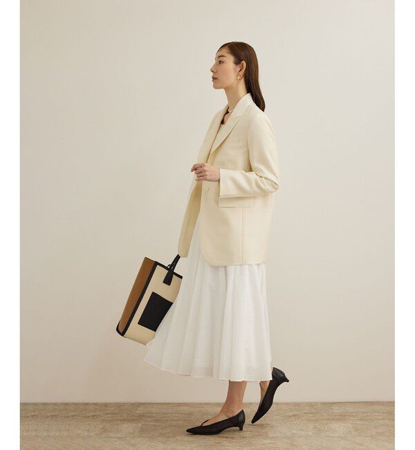 ROPE「シルクウールオーバージャケット」|テーラードジャケット|