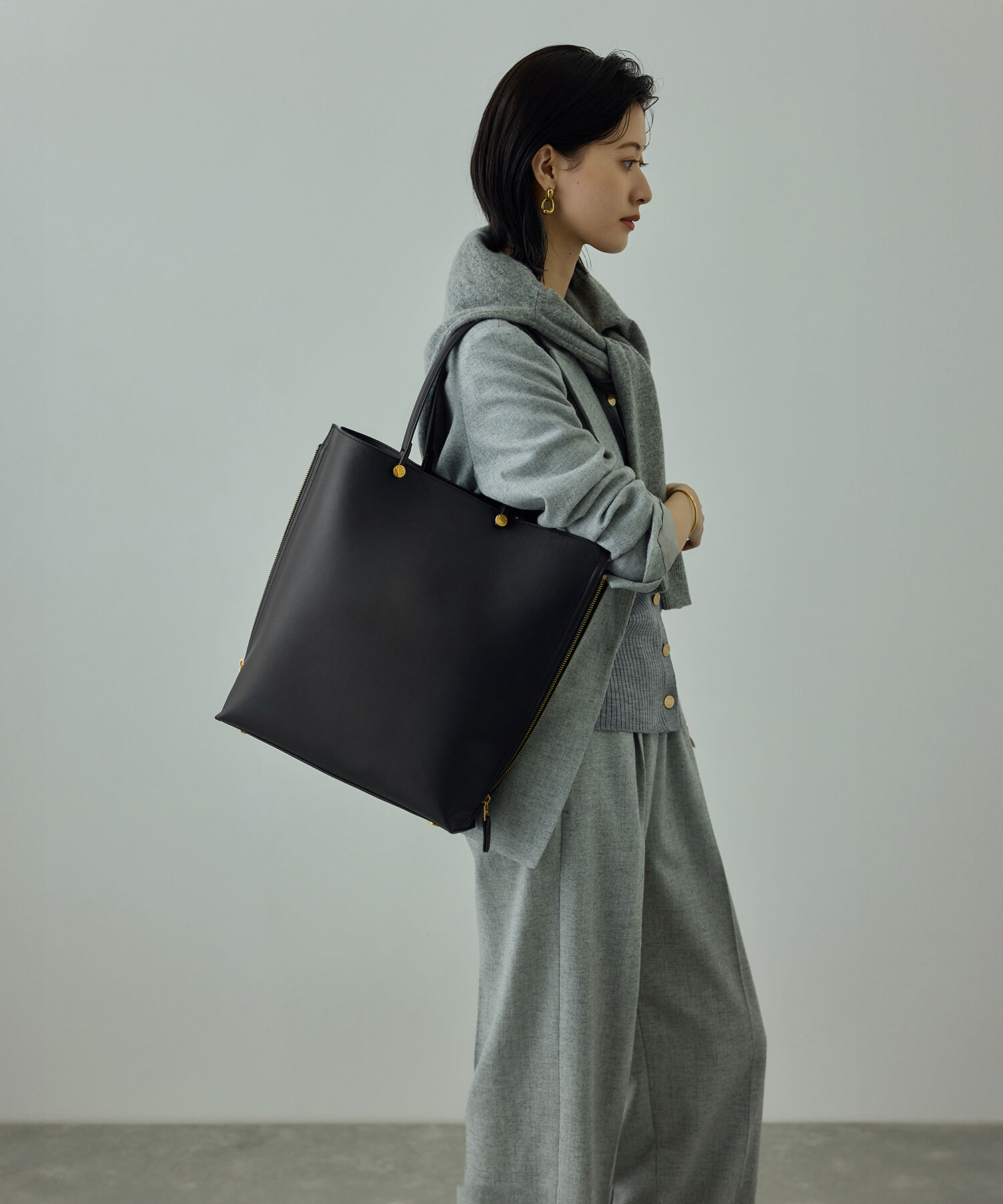 ROPE「【E'POR】Y BAG Large【通勤】【A4対応】【25AW】」|トートバッグ|