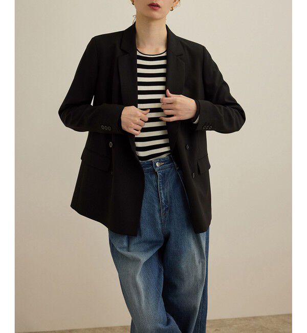 ROPE「ウールテーラードジャケット/撥水」|テーラードジャケット|