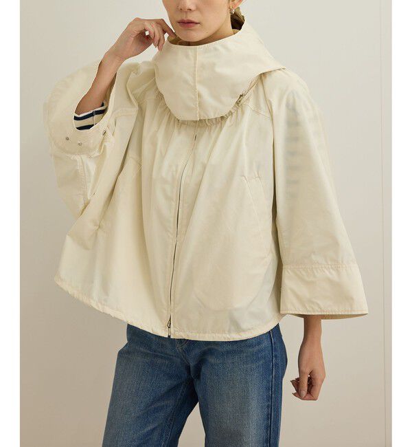 ROPE「シルク混タフタギャザーマウンテンパーカー/イージーケア」|その他|