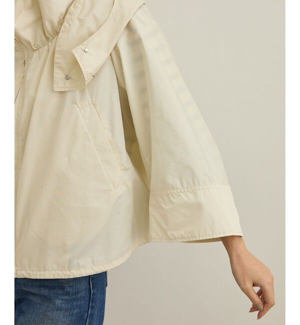 ROPE「シルク混タフタギャザーマウンテンパーカー/イージーケア」|その他|