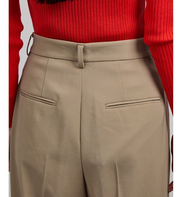 ROPE「ワンタックストレートワイドパンツ【REGGIANI（レッジアーニ）】」|チノ|