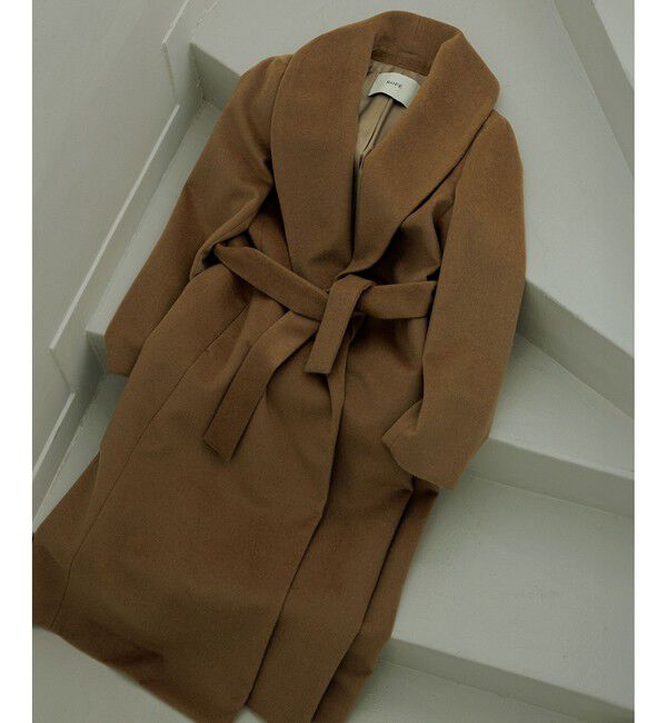 プレミアムカシミヤ ショールカラーコート【25AW】（ROPE）｜ルミネの