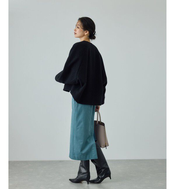 ROPE「[美人スカート]スエードポケット付きタイトスカート/イージーケア」|スカート|