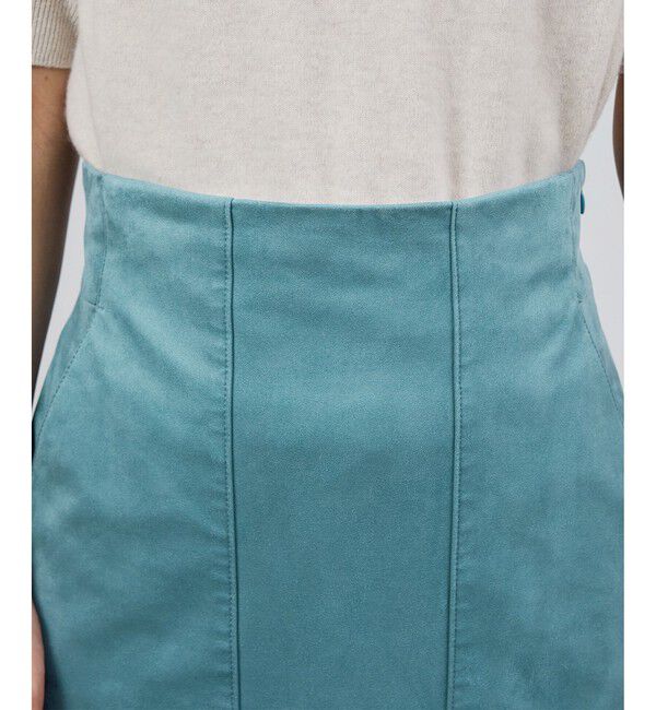 ROPE「[美人スカート]スエードポケット付きタイトスカート/イージーケア」|スカート|