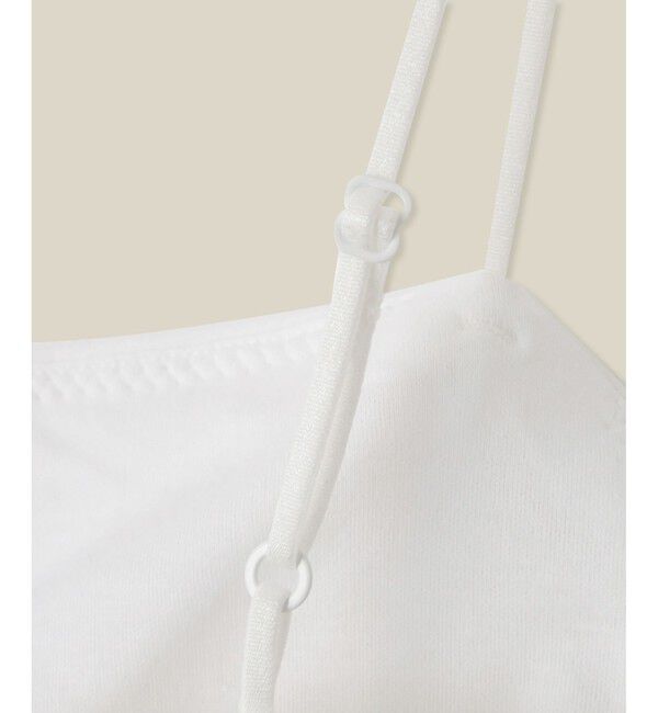 ROPE「【Lala Vie（ララヴィ）】別注カップ付きキャミソール/巾着付き」|キャミソール|