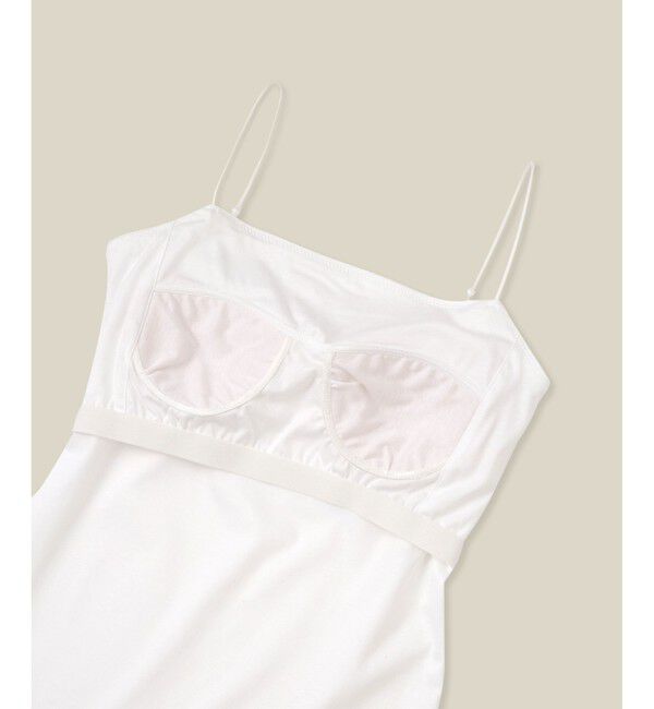 ROPE「【Lala Vie（ララヴィ）】別注カップ付きキャミソール/巾着付き」|キャミソール|