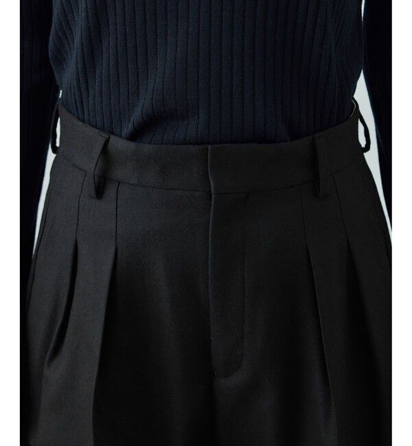 ROPE「ウール混プレミアムサキソニーパンツ/イージーケア・セットアップ対応」|チノ|