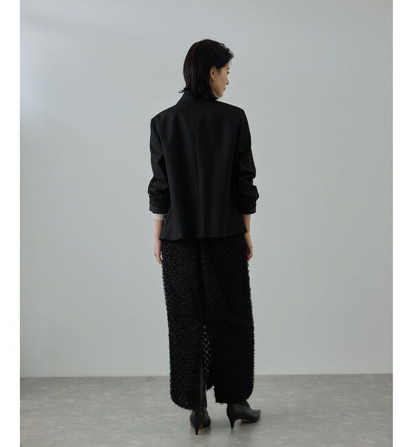 ROPE「カットジャガードIラインタイトスカート/イージーケア」|スカート|