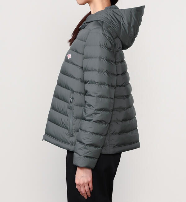 DANTON | ナイロンタフタ フードダウンジャケット WOMEN（DANTON