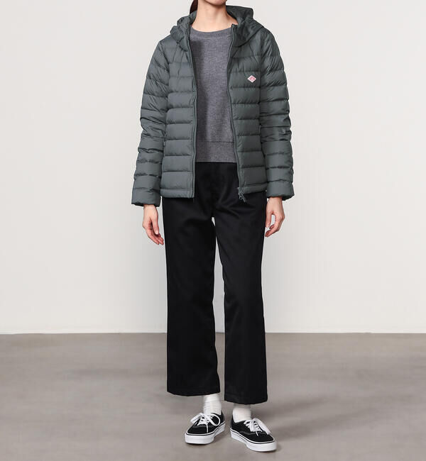 DANTON | ナイロンタフタ フードダウンジャケット WOMEN（DANTON
