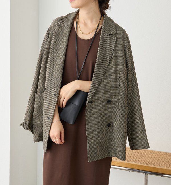  「予約【接触冷感・紫外線防止素材】ゴブソデカットソーワンピース」|ワンピース|