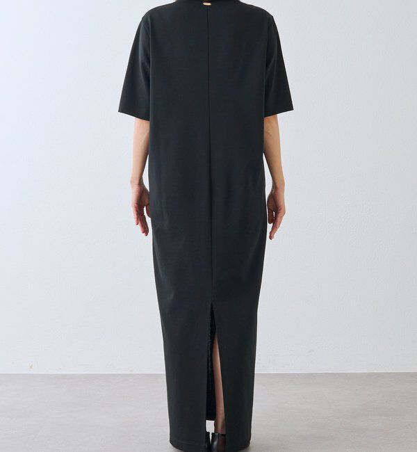  「予約【接触冷感・紫外線防止素材】ゴブソデカットソーワンピース」|ワンピース|