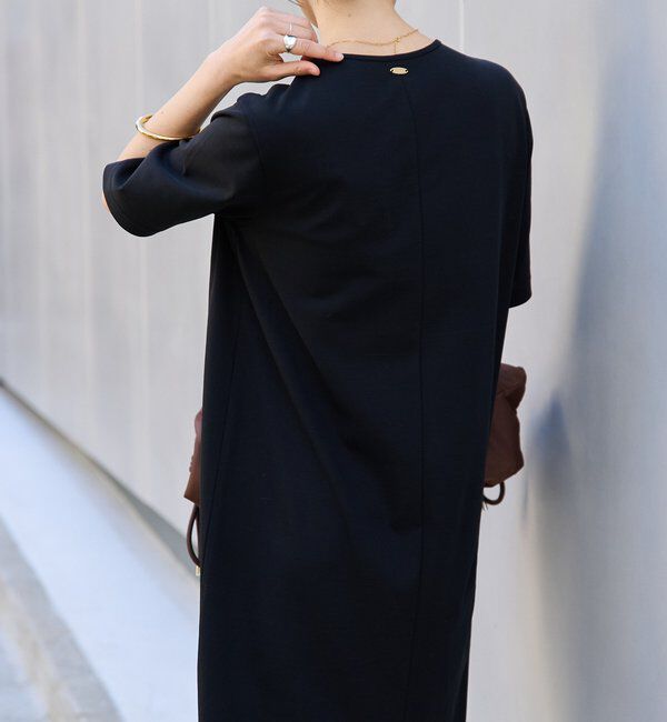  「予約【接触冷感・紫外線防止素材】ゴブソデカットソーワンピース」|ワンピース|