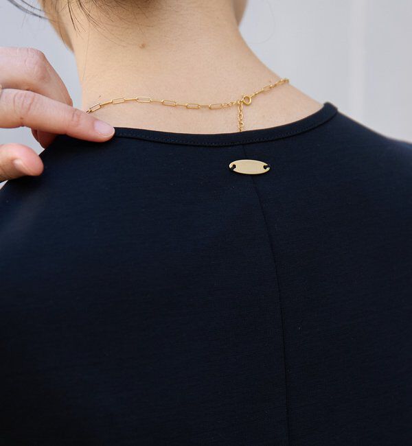  「予約【接触冷感・紫外線防止素材】ゴブソデカットソーワンピース」|ワンピース|