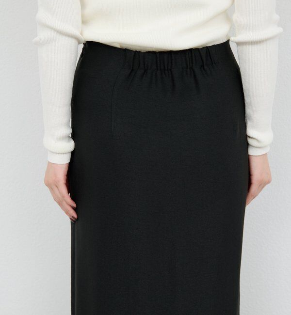  「アセテートツイルスカート」|スカート|