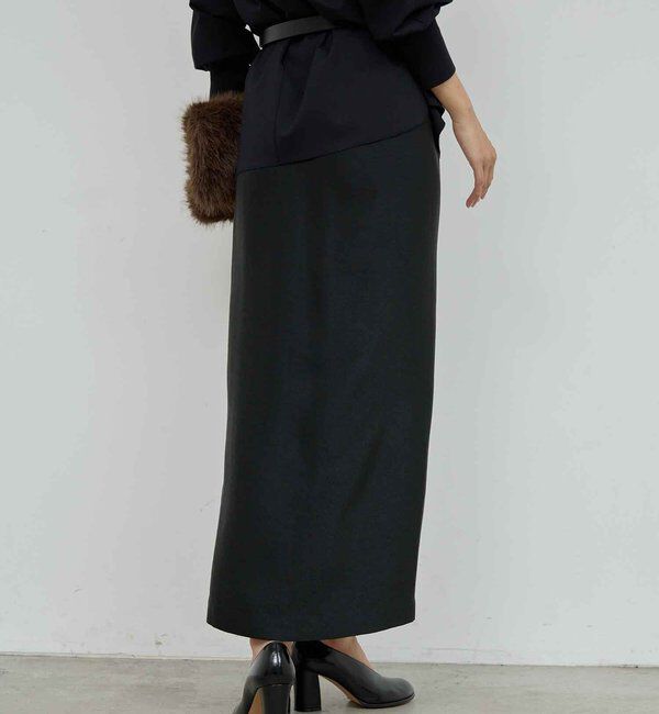  「アセテートツイルスカート」|スカート|