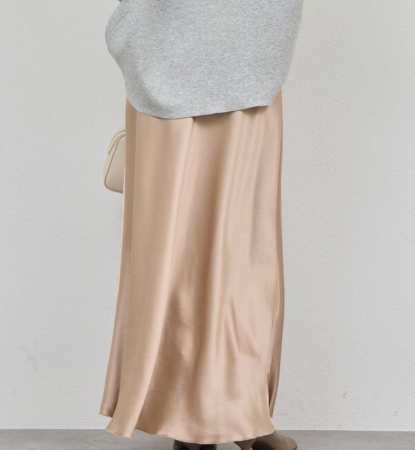  「アセテートバイアススカート」|スカート|